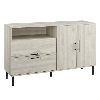 56" 2 Door Contemporary Sideboard - Saracina Home 2 56" 2 Door Contemporary Sideboard - Saracina Home - Image 2