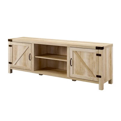 Modern Industrial Barn Door TV Stand For TVs Up To 80" - Saracina Home 18 Modern Industrial Barn Door TV Stand For TVs Up To 80" - Saracina Home - Image 18