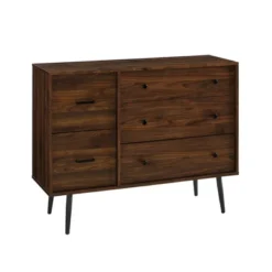 Ivora Lifted Mid-Century Modern Asymmetrical 5 Drawer Dresser - Saracina Home 19 Ivora Lifted Mid-Century Modern Asymmetrical 5 Drawer Dresser - Saracina Home -Saracina Home GUEST a2001711 f7c0 4188 bac4 4c7518530264