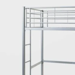 Twin Size Metal Platform Loft Bed - Saracina Home 10 Twin Size Metal Platform Loft Bed - Saracina Home -Saracina Home GUEST a32c844d 4fae 42bb a9fd c7c5c3fd20a0