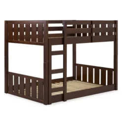 Twin Over Twin Wood Detachable Slat Bunk Bed - Saracina Home 35 Twin Over Twin Wood Detachable Slat Bunk Bed - Saracina Home -Saracina Home GUEST a6488394 9b46 4f14 82bf 4066e2a2077e