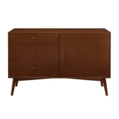 Mid-Century Modern With Closed Storage TV Stand For TVs Up To 58" Walnut - Saracina Home 27 Mid-Century Modern With Closed Storage TV Stand For TVs Up To 58" Walnut - Saracina Home -Saracina Home GUEST a7464c94 29d8 4553 a384 f28171a991b0