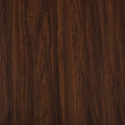 Modern 42" Round Intersecting Leg Dining Table Dark Walnut - Saracina Home 8 Modern 42" Round Intersecting Leg Dining Table Dark Walnut - Saracina Home - Image 8