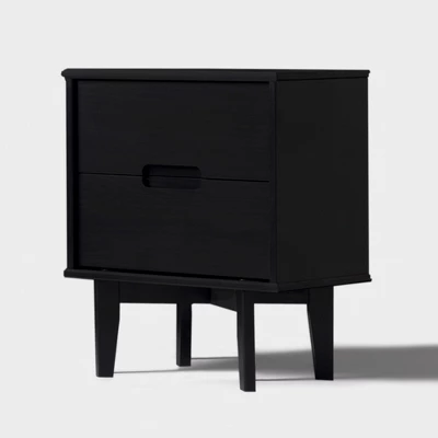 Mid-Century Modern Wood Nightstand - Saracina Home 6 Mid-Century Modern Wood Nightstand - Saracina Home - Image 6
