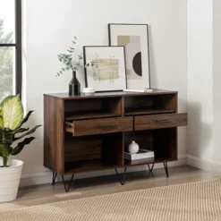 Modern Hairpin Leg Storage Console Table - Saracina Home 15 Modern Hairpin Leg Storage Console Table - Saracina Home -Saracina Home GUEST ae1cec53 f20e 4fa0 8177 fd4d1768ea44