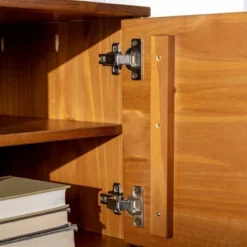 Solid Wood Mid-Century Modern TV Stand For TVs Up To 65" - Saracina Home 22 Solid Wood Mid-Century Modern TV Stand For TVs Up To 65" - Saracina Home -Saracina Home GUEST b6988a47 d2a1 42d2 b729 fbdccceb19f2