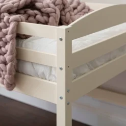 Twin Solid Pine Wood Low Loft Bed White - Saracina Home 13 Twin Solid Pine Wood Low Loft Bed White - Saracina Home -Saracina Home GUEST b7664eda 78f2 439f 81c8 1dc9fc387698