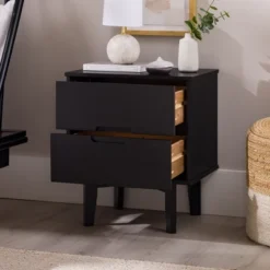 Mid-Century Modern Wood Nightstand - Saracina Home 22 Mid-Century Modern Wood Nightstand - Saracina Home -Saracina Home GUEST bb8cd0af 9f2f 4c69 916e ce68660dee05