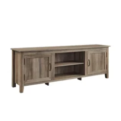 Modern Transitional Wood TV Stand For TVs Up To 80" - Saracina Home -Saracina Home GUEST be17062c 6d12 48c6 b3d9 28ab1b1414f7