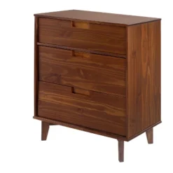Mid-Century Modern Wood 3 Drawer Dresser - Saracina Home 20 Mid-Century Modern Wood 3 Drawer Dresser - Saracina Home -Saracina Home GUEST be6f0fe3 dfe4 4f88 9be5 36b84702fe9c