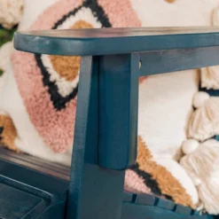 Genovia Transitional Acacia Wood Outdoor Adirondack Chair With Wine Holder - Saracina Home 29 Genovia Transitional Acacia Wood Outdoor Adirondack Chair With Wine Holder - Saracina Home -Saracina Home GUEST c29c8e77 a026 4775 906d 6ef3588c305a