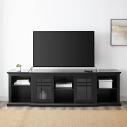 Transitional 2 Window Pane Door TV Stand For TVs Up To 85" - Saracina Home 13 Transitional 2 Window Pane Door TV Stand For TVs Up To 85" - Saracina Home -Saracina Home GUEST c7093dae 1d47 426f 9a35 9e8900579f15