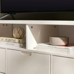 Cara Mid-Century Modern 3 Drawer Corner TV Stand For TVs Up To 58" - Saracina Home 31 Cara Mid-Century Modern 3 Drawer Corner TV Stand For TVs Up To 58" - Saracina Home -Saracina Home GUEST c84185b3 2218 44f2 8f9f 46919812d8aa