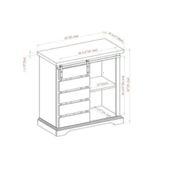 Tertia Modern Transitional Accent Cabinet With Sliding Plank Door - Saracina Home 16 Tertia Modern Transitional Accent Cabinet With Sliding Plank Door - Saracina Home -Saracina Home GUEST c924aee1 3580 44e6 bac3 1442628148bf