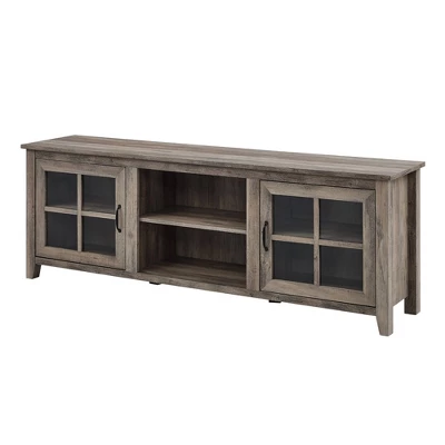 Tasi Glass Door Console TV Stand For TVs Up To 80" - Saracina Home 7 Tasi Glass Door Console TV Stand For TVs Up To 80" - Saracina Home - Image 7