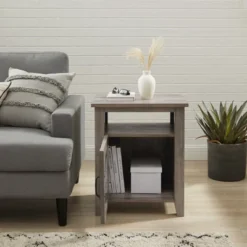 Transitional Classic Windowpane Storage Side Table - Saracina Home 15 Transitional Classic Windowpane Storage Side Table - Saracina Home -Saracina Home GUEST cbb37e54 c745 4571 a7b5 4aeb205775c7