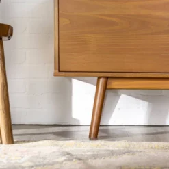 Solid Wood Mid-Century Modern TV Stand For TVs Up To 65" - Saracina Home 20 Solid Wood Mid-Century Modern TV Stand For TVs Up To 65" - Saracina Home -Saracina Home GUEST cda6b074 d568 4d66 b464 601370e6db11