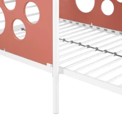 Twin Modern Cut-Out L-Shaped Metal Bunk Bed - Saracina Home 10 Twin Modern Cut-Out L-Shaped Metal Bunk Bed - Saracina Home -Saracina Home GUEST d136bdc3 f058 4dfd 808e 90088fa20ede