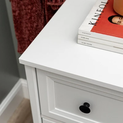 Classic 6 Drawer Groove Dresser White - Saracina Home 6 Classic 6 Drawer Groove Dresser White - Saracina Home - Image 6