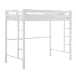 Twin Premium Deluxe Metal Loft Bed - Saracina Home 11 Twin Premium Deluxe Metal Loft Bed - Saracina Home -Saracina Home GUEST d5e2f50f 001e 4e3d bb59 b10ee05e384c