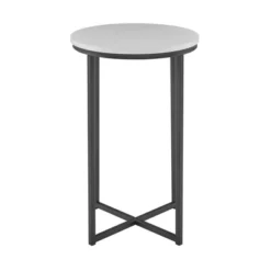 Vivian Glam X Leg Round Side Table - Saracina Home 11 Vivian Glam X Leg Round Side Table - Saracina Home -Saracina Home GUEST d9c87a6c 23a2 4a0b be6b a91c0814beb2