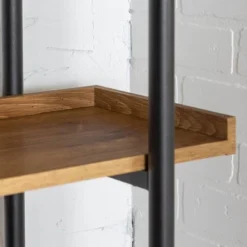 68" 5 Tray Shelf Urban Pipe X Back Bookshelf - Saracina Home 13 68" 5 Tray Shelf Urban Pipe X Back Bookshelf - Saracina Home -Saracina Home GUEST dc48e521 6f15 4188 bc6b c363538622f2