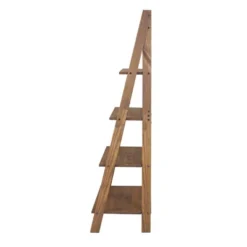 68.25" Boho 4 Tier Solid Wood Ladder Bookshelf Plant Stand - Saracina Home 22 68.25" Boho 4 Tier Solid Wood Ladder Bookshelf Plant Stand - Saracina Home -Saracina Home GUEST dcebb02b ce9e 4efa aa43 b3b4bbe0ac56