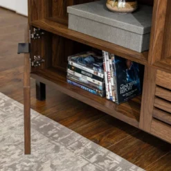 Visconti Boho Slat Door Storage Console TV Stand For TVs Up To 80" - Saracina Home 20 Visconti Boho Slat Door Storage Console TV Stand For TVs Up To 80" - Saracina Home -Saracina Home GUEST ddc8ff38 5a70 449a b9be 6f99187bf9b4
