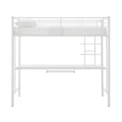 Full Analise Metal Loft Bed With Wood Desk - Saracina Home 15 Full Analise Metal Loft Bed With Wood Desk - Saracina Home -Saracina Home GUEST de1c8205 7f55 43ae 9d6a 8f54141f4fdd