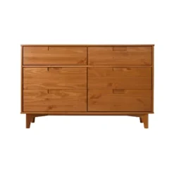 Mid-Century Modern Groove Wood 6 Drawer Dresser - Saracina Home 39 Mid-Century Modern Groove Wood 6 Drawer Dresser - Saracina Home -Saracina Home GUEST df73fcb6 1e74 4709 ae75 c24412f90be1