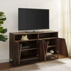 58" 4 Door Contemporary Storage Console Sideboard - Saracina Home 14 58" 4 Door Contemporary Storage Console Sideboard - Saracina Home -Saracina Home GUEST dfc4443d fda3 4b5c 950b 9556d4005518