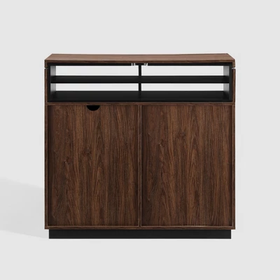 Modern Transitional Flip Down Secretary Desk - Saracina Home 4 Modern Transitional Flip Down Secretary Desk - Saracina Home - Image 4