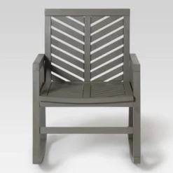 Slatted Chevron Acacia Wood Patio Rocking Chair - Saracina Home 14 Slatted Chevron Acacia Wood Patio Rocking Chair - Saracina Home -Saracina Home GUEST e4ed268b fb64 47a6 95f6 2274c737d21e