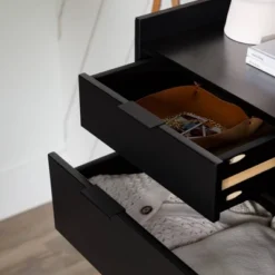 Mid-Century Modern Solid Wood 6 Drawer Vertical Dresser - Saracina Home -Saracina Home GUEST e8d3a4b7 5308 4d34 8cd1 518fded88a6b