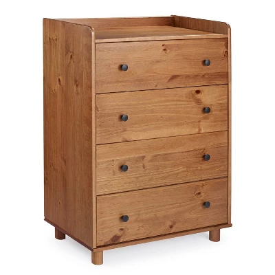 Katie Solid Wood Transitional Tray Top 4 Drawer Dresser - Saracina Home 6 Katie Solid Wood Transitional Tray Top 4 Drawer Dresser - Saracina Home - Image 6