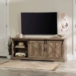 Clarabelle Double Sliding X Barn Door TV Stand For TVs Up To 80" - Saracina Home 21 Clarabelle Double Sliding X Barn Door TV Stand For TVs Up To 80" - Saracina Home -Saracina Home GUEST ecc5045d abe5 4c9d 9af7 fad5721fd77e