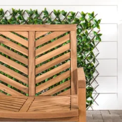 Slatted Chevron Acacia Wood Patio Loveseat – Saracina Home 29 Slatted Chevron Acacia Wood Patio Loveseat – Saracina Home -Saracina Home GUEST ee7aca78 cc7a 49fa b19f 796caa3028c9