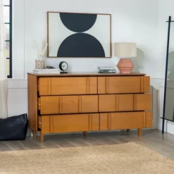 Modern Vertical Accent Solid Wood 6 Drawer Double Dresser - Saracina Home 25 Modern Vertical Accent Solid Wood 6 Drawer Double Dresser - Saracina Home -Saracina Home GUEST f2c95f91 e85a 4ac9 92cd 0ee2b9aa1e6e