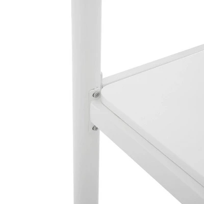 Full Analise Metal Loft Bed With Wood Desk - Saracina Home 6 Full Analise Metal Loft Bed With Wood Desk - Saracina Home - Image 6