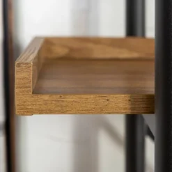 68" 5 Tray Shelf Urban Pipe X Back Bookshelf - Saracina Home 14 68" 5 Tray Shelf Urban Pipe X Back Bookshelf - Saracina Home -Saracina Home GUEST f414af8b f462 42d1 a49d bd9647b53dec