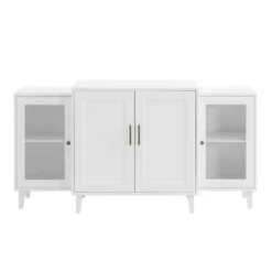 62" 4 Door Tiered Modern Sideboard - Saracina Home 11 62" 4 Door Tiered Modern Sideboard - Saracina Home -Saracina Home GUEST fa3a5fff 9612 41a1 a36c 3631ebeb85c4