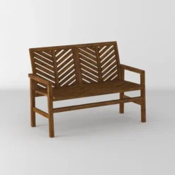 Slatted Chevron Acacia Wood Patio Loveseat – Saracina Home 36 Slatted Chevron Acacia Wood Patio Loveseat – Saracina Home -Saracina Home GUEST fd45a857 958f 4159 adac aad875aded8e